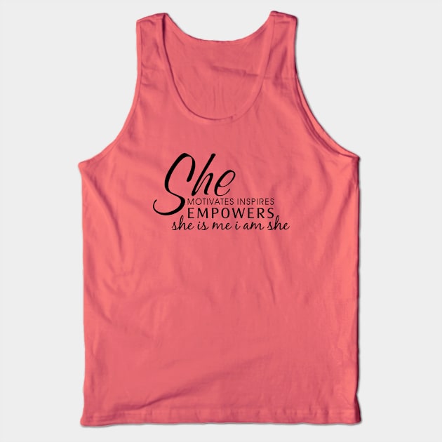 Empower Tank Top by VeeleVieno